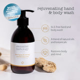 Lemongrass & Nutmeg Hand & Body Wash