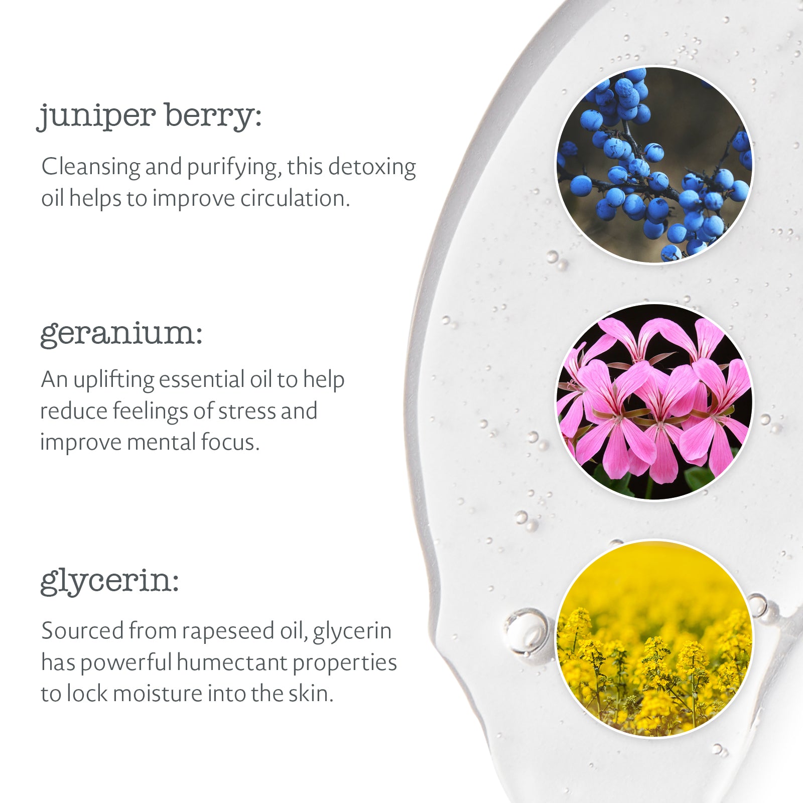 Juniper Berry & Geranium Hand & Body Wash